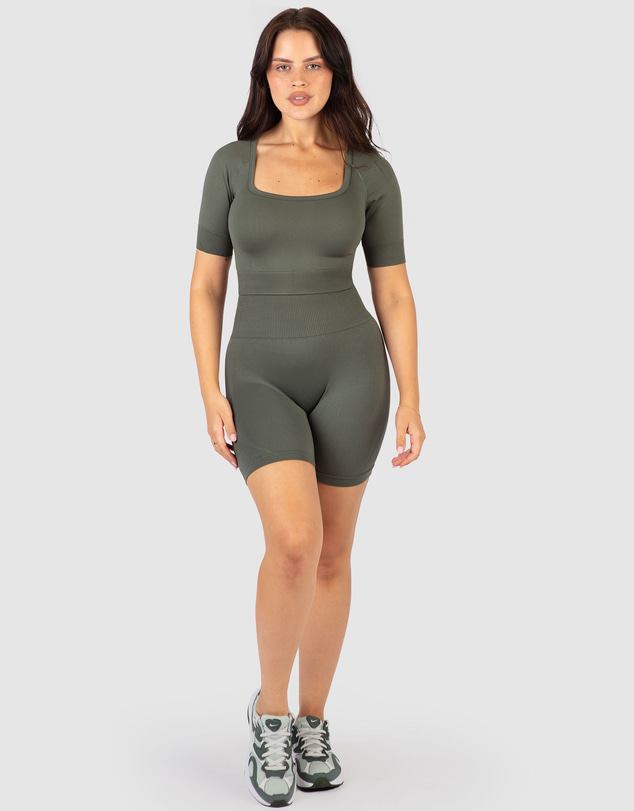 B Free Intimate Apparel - Seamless High Waist Midi Biker Shorts