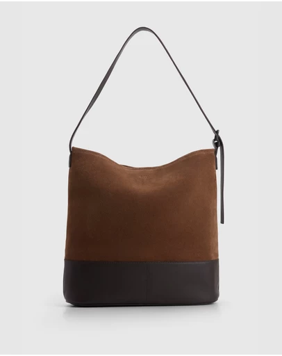 Evity - Harris Suede Messenger Bag