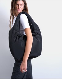 TOPSHOP - Sia Ruched Nylon Shoulder Bag