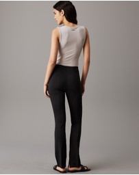 Calvin Klein - Slim Flared Knitted Pants