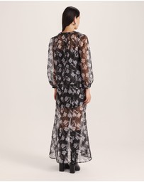 SABA - Primrose Silk Organza Top