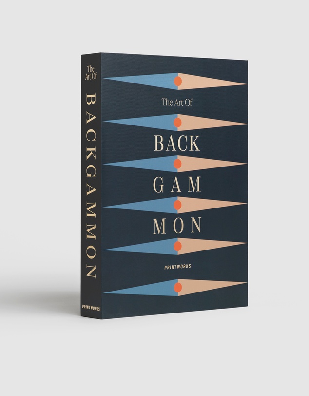 Printworks - Printworks Classic Art of Backgammon-Anthracite Grey