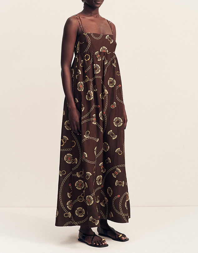 Shona Joy - Vacanza Square Neck Maxi Dress