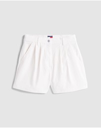 Tommy Jeans - Claire Regular High Rise Denim Shorts