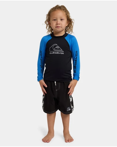 Quiksilver - Boys 2 to 7 On Tour Long Sleeve Rashguard