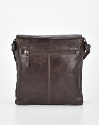 Cobb & Co - Richmond Jr. RFID Leather Satchel