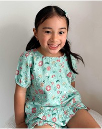 Purebaby - Floral Set -Kids-Babies