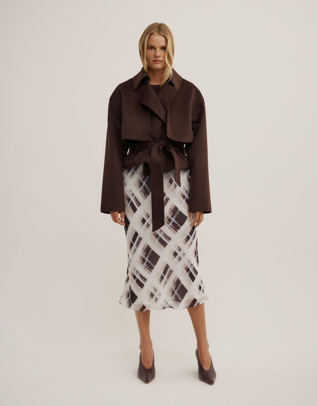Witchery - Check Midi Skirt