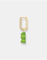 THOMAS SABO - HARIBO Green Bear Hoop Single Earring