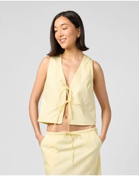MVN - Daffodils Summer Tie Vest Top