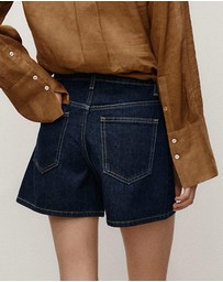M.N.G - High-Rise Denim Shorts