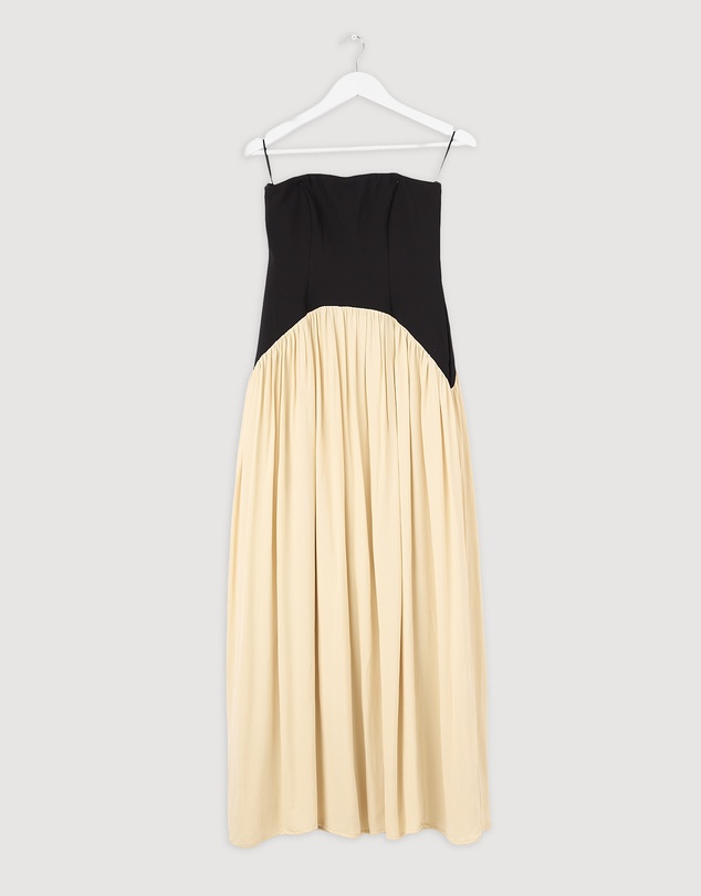Revibe - Repaired Minima Esenciales Karis Drop Waist Maxi Dress - AU 8
