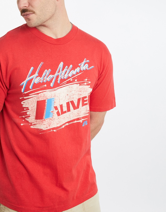 Vintage by The Real Deal - Pre Loved - Vintage 90s NBC ''Hello Atlanta' Radio Tee