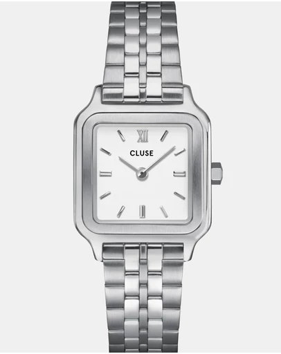 Cluse - Gracieuse Petite White/Silver Link