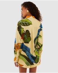 Farm Rio - Banana Grapes Yellow Shirt