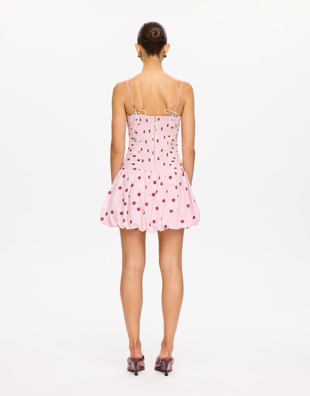 KIVARI - Sia Bubble Hem Mini Dress