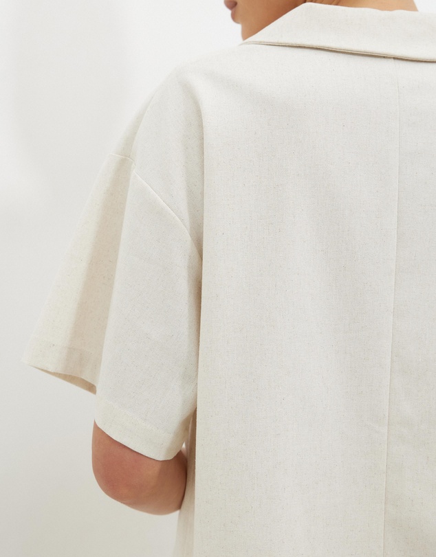 Calli - Karina Oversized Collared Shirt