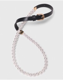 Maje - A Mix Pearl Belt