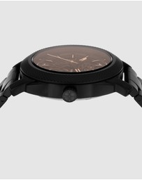 Fossil - Machine Black Analogue Watch