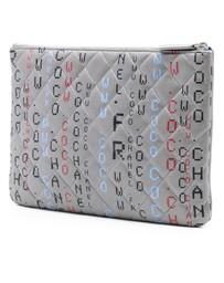 Pre-Loved by Azura Reborn - Pre-Loved Medium Quilted Lambskin Data Center O Case Clutch