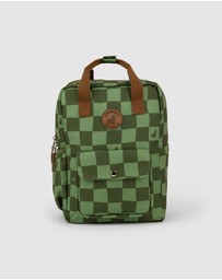 Crywolf - MINI BACKPACK Green Check