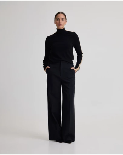Oxford - Ela Contrast Panel Turtle Neck