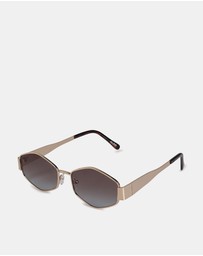ALDO - Rilibaen Metal Angular Sunglasses