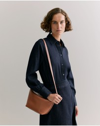 Trenery - Carnarvon Crossbody Bag in Cognac