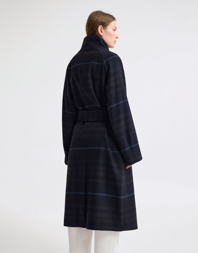 Oxford - Edi Wool Funnel Collar Coat
