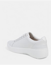 Vionic - Kearny Lace-Up Casual Sneaker - White