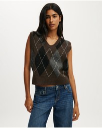 Cotton On - V-Neck Slouch Vest