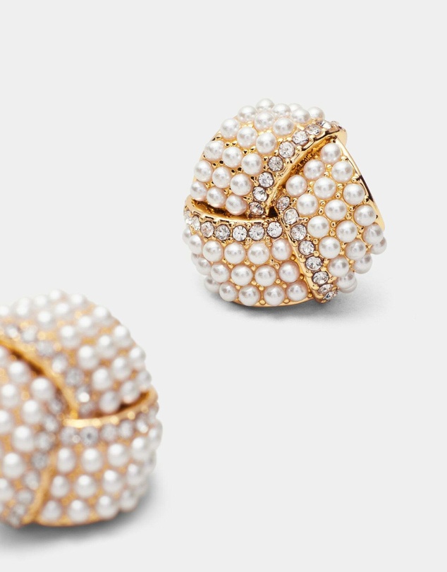 MIMCO - Tie The Knot Stud Earrings