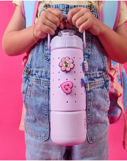 The Somewhere Co - Lilac Charmer Water Bottle