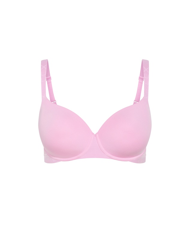 City Chic - Signature T-Shirt Bra - Cherry Blossom
