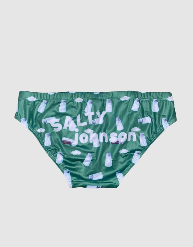 Salty Johnson - Shakers Brief Green