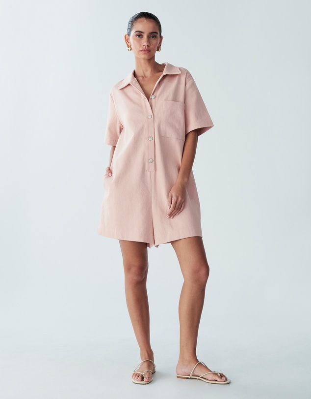 ST MRLO - Sandra Denim Playsuit