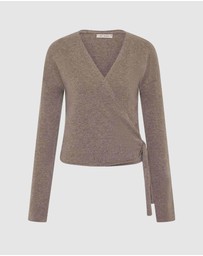 St. Agni - Cashmere Wrap Cardigan
