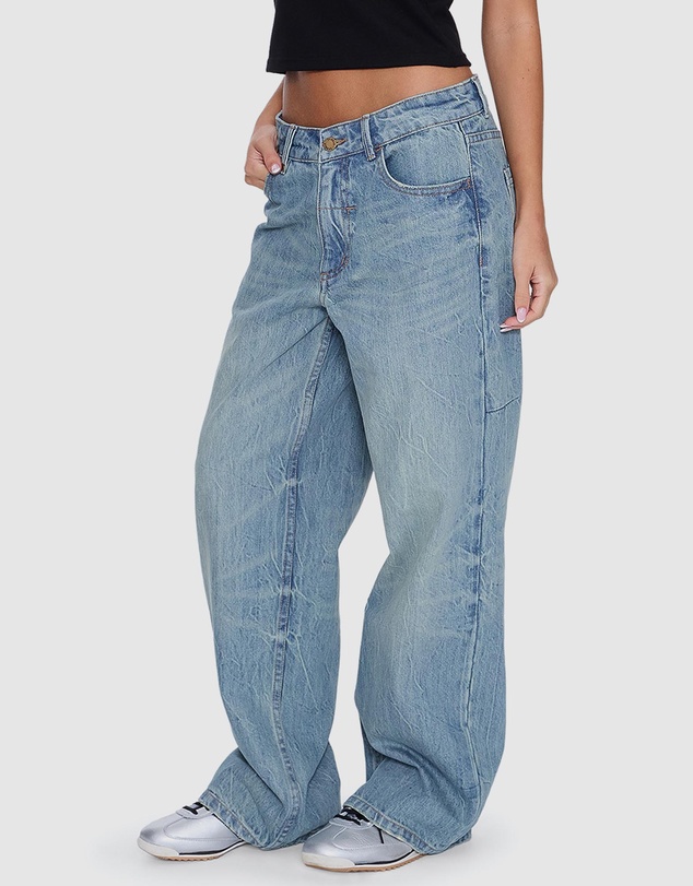 Thrills - Billie Low Rise Baggy Jeans