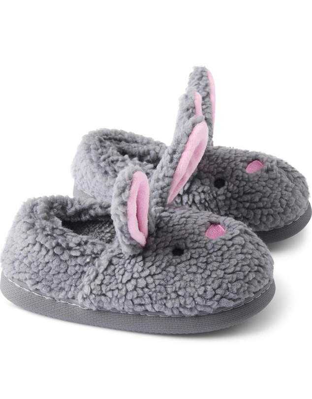 Kip&Co - Fluffy Bunny Sherpa Slippers - Kids