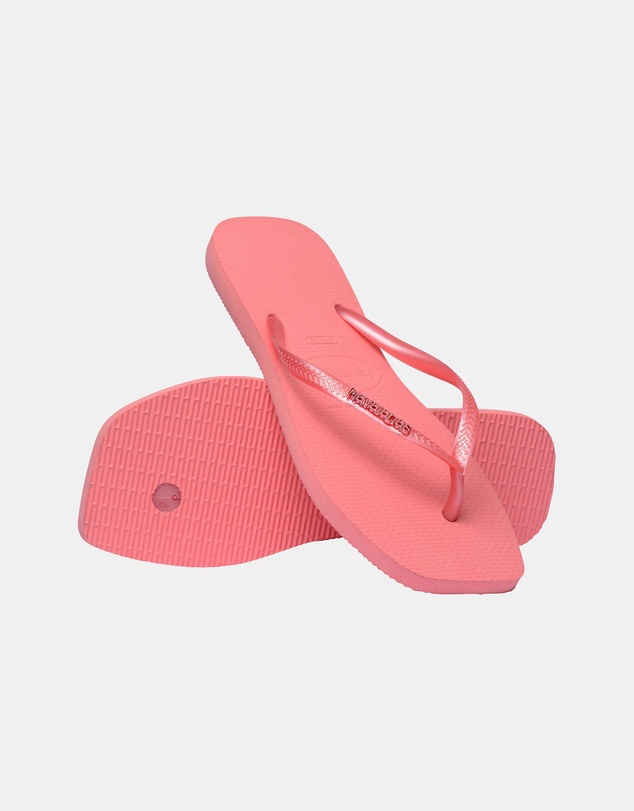 Havaianas - Slim Square Logo Metallic - Women's