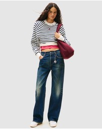 Tommy Jeans - Mia Mid Rise Relaxed Jeans