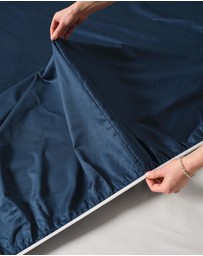 Linen House - Augusta 500TC Cotton Sateen Fitted Sheet