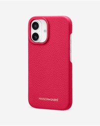 Maison De Sabre - Leather Phone Case (iPhone 16)
