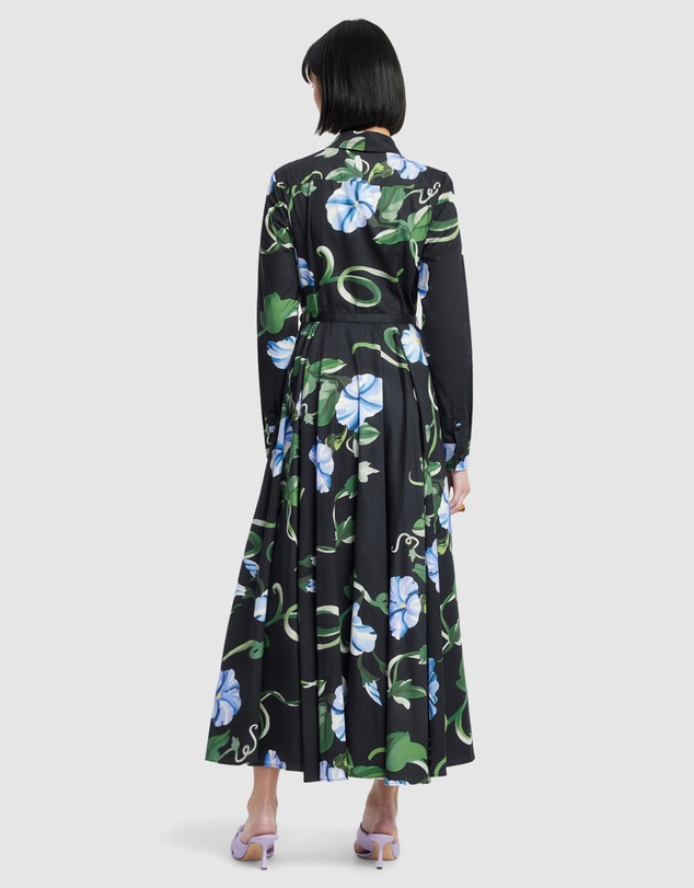 LEO LIN - Zara Shirt Midi Dress