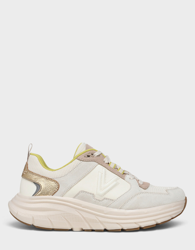Vionic - Walk Max Skyline Mesh Sneaker - Ivory Gold