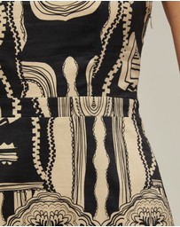 Oxford - Margot Printed Dress