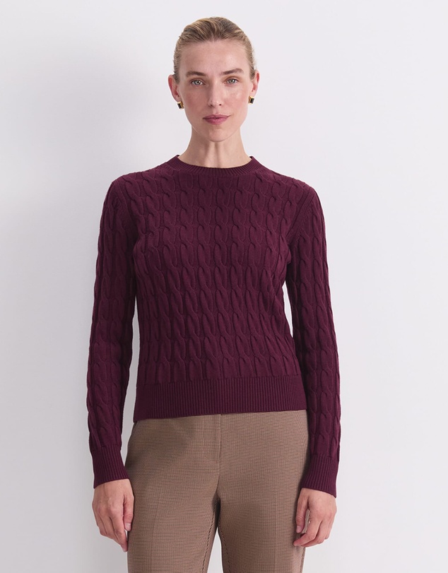Sportscraft - Merino Cable Sweater