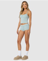 EDIKTED - Maelle Pointelle Tank Top