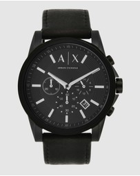 Armani Exchange - Black Chronograph Watch AX2098