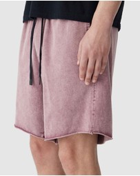 Bassike - Acid Dye Raw Double Jersey Shorts